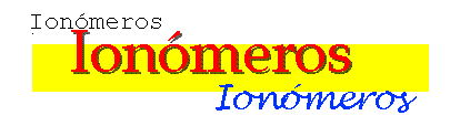 Ionomers